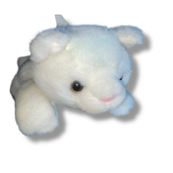 Bearington Plush Kitty Cat Sissy Jr Stuffed Animal Ribbon Nursery Shower Gift 9" - Picture 3 of 13